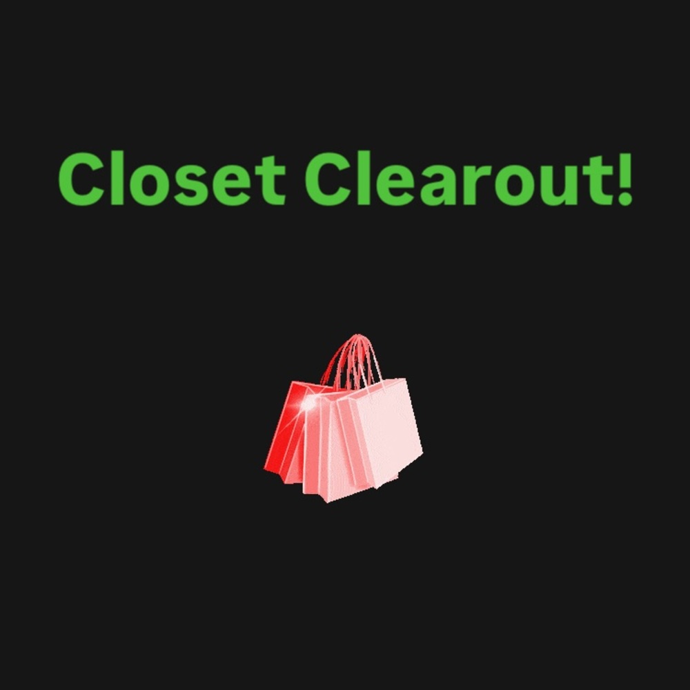 Closet Clearout!